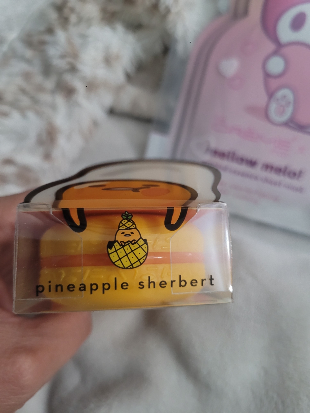 The Creme Shop Sanrio Hello Kitty Sunscreen Gudetama Lip Balm My Melody Mask Set - Picture 7 of 8